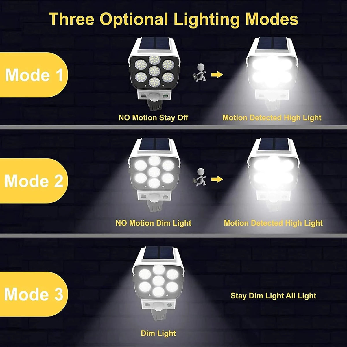 motion sensor driveway light - product view 6