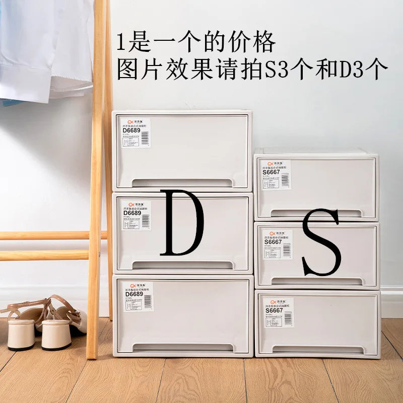 stackable shoe storage box - product view 1