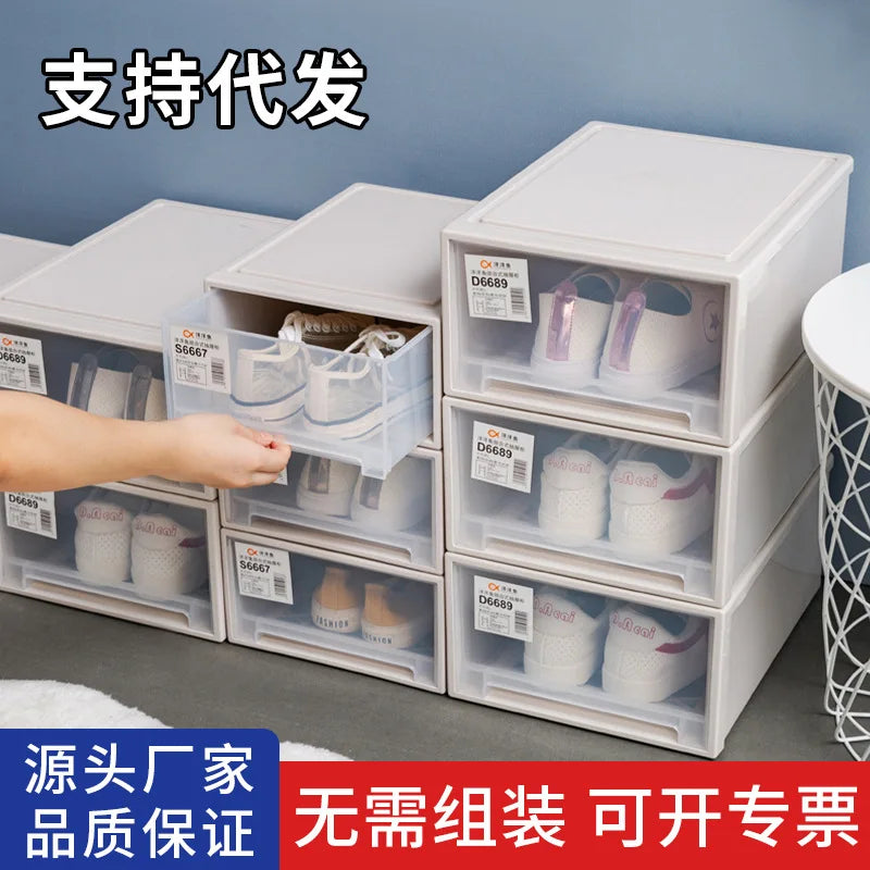 stackable shoe storage box - product view 2