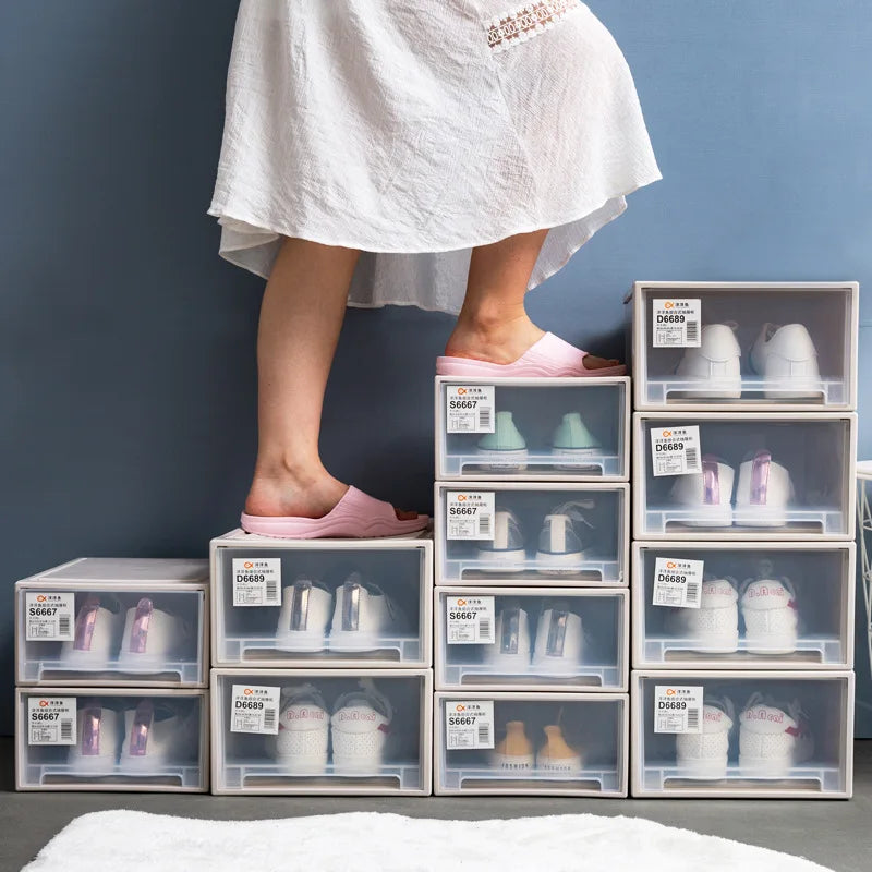 stackable shoe storage box - product view 4