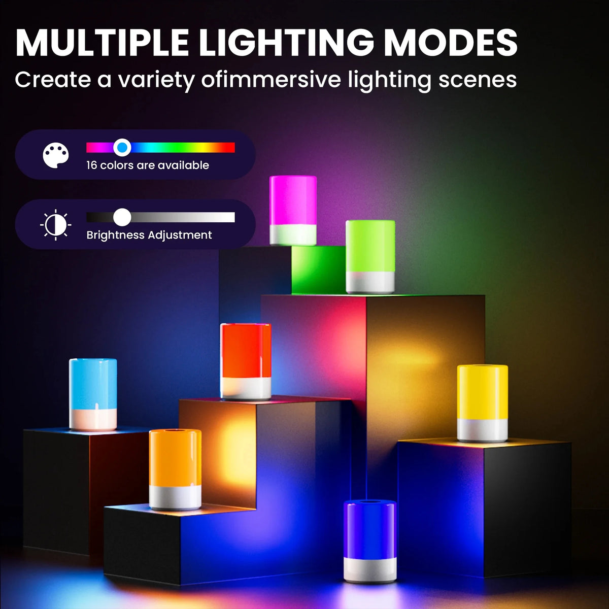 touch control bedside lamp - product view 5