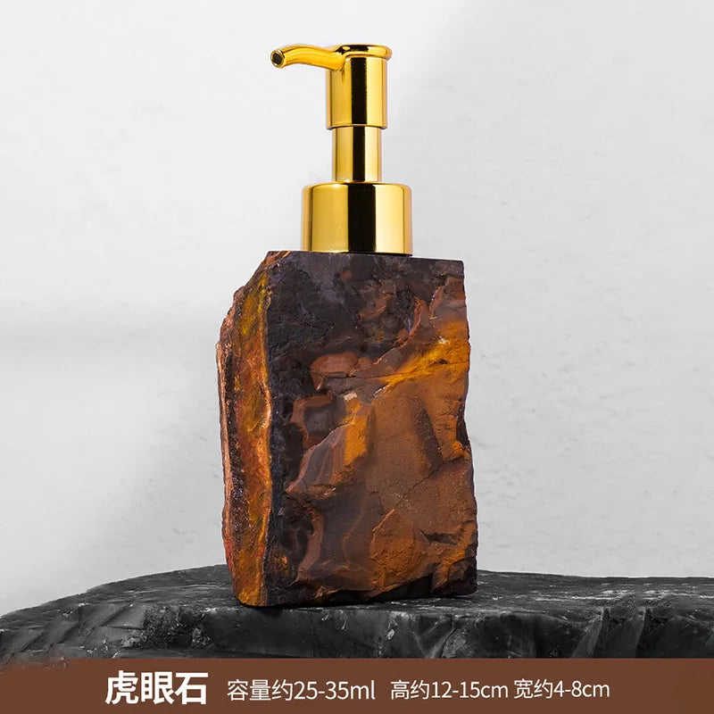 stone soap dispenser - product view 3
