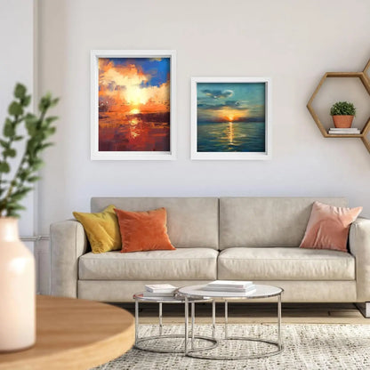 8×10 Shadow Box Frame Set, 4-Pack Deep 3D Display with Acrylic Front, Wall Mount and Tabletop Stand - product view 3