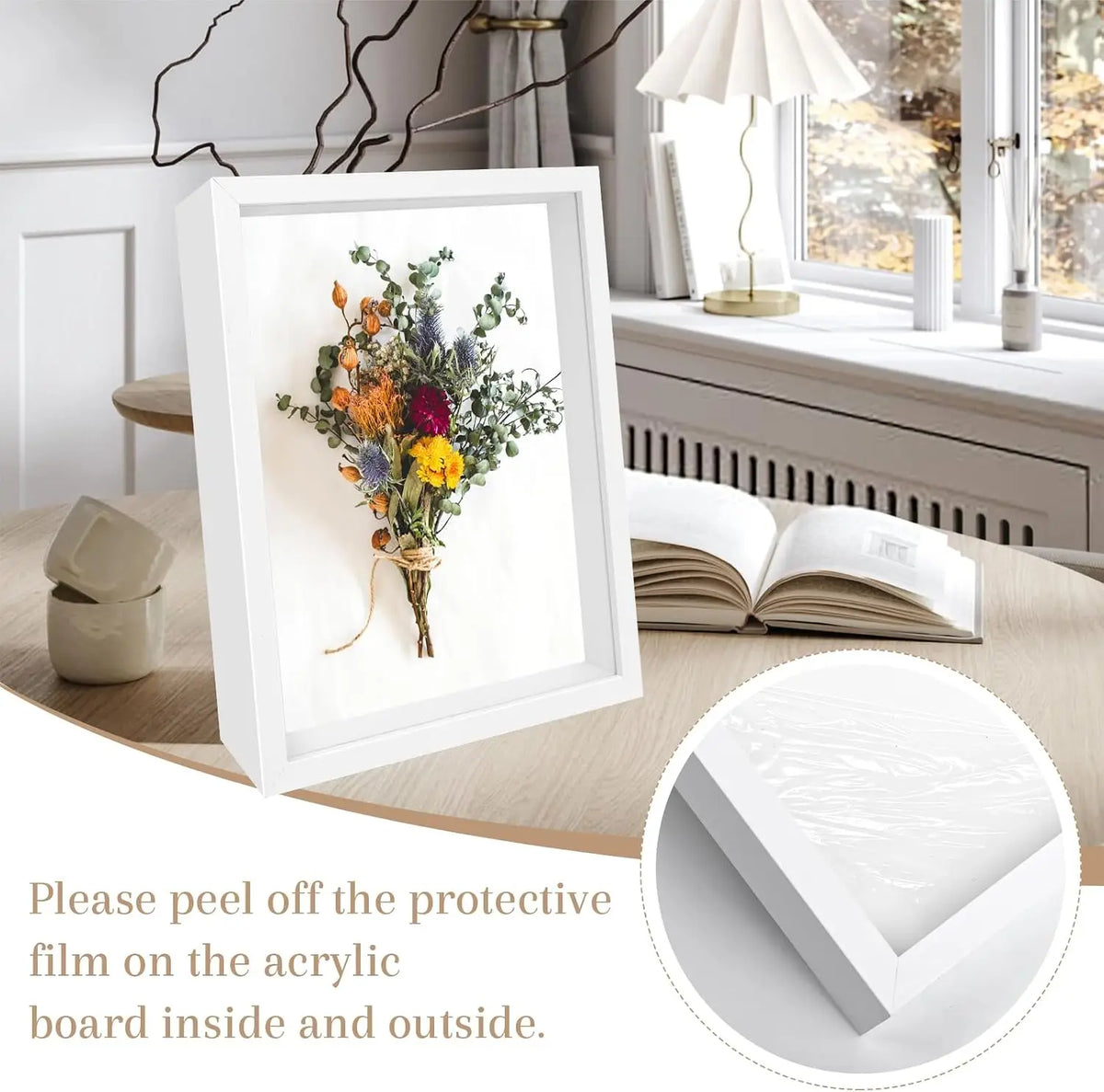 shadow box frame - product view 4