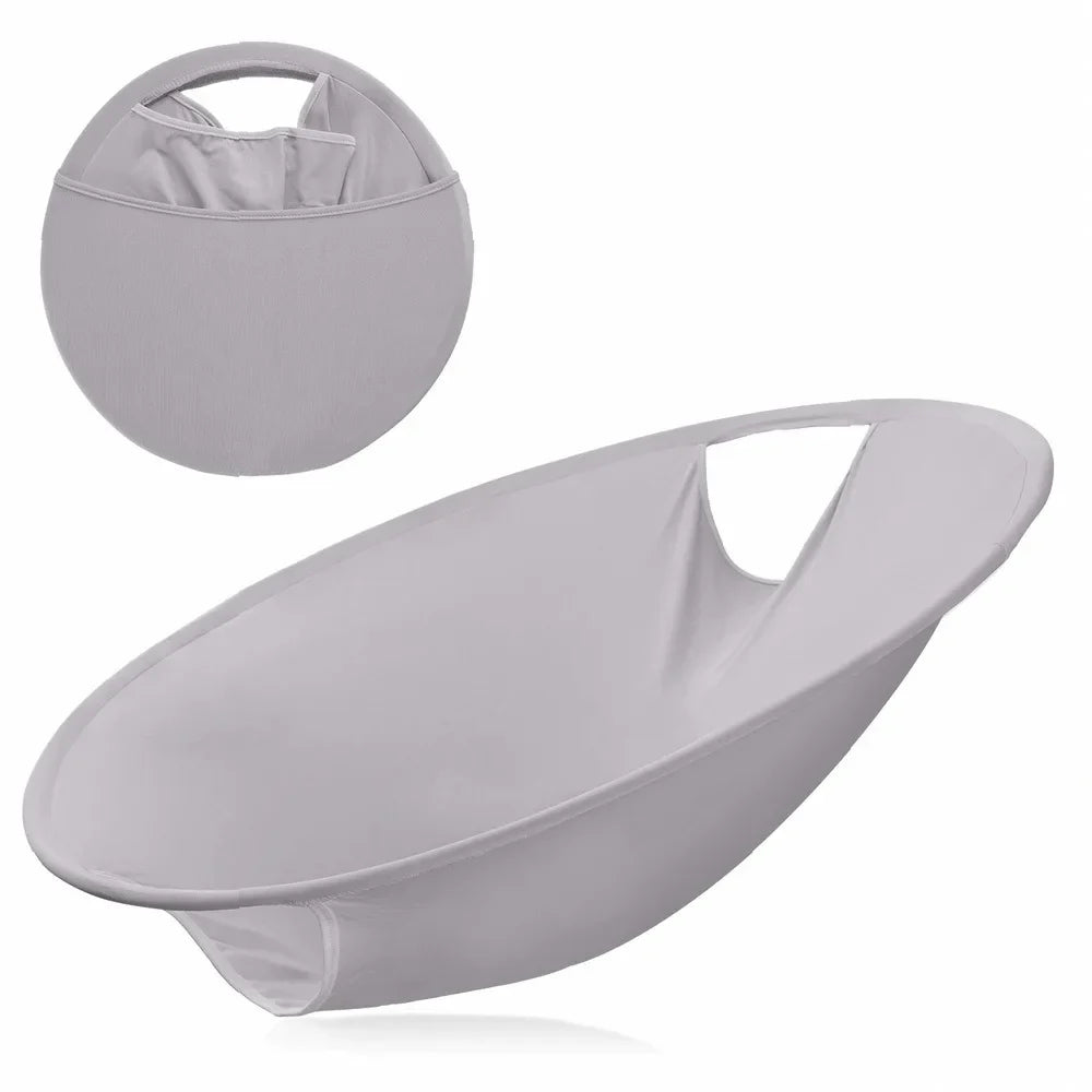 Collapsible Clothes Hamper, XL Foldable Laundry Basket with Roller Wheels for Portable Dirty Clothes Storage - product view 5