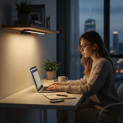 Rechargeable LED Under Cabinet Lights, 2-Piece Set, 20cm or 30cm Options, Self-Contained Installation for Kitchens - product view 4