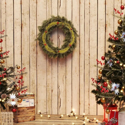 Christmas Tree Topper Picks, 12-Piece 16-Inch Lime Green Curly Stems with Ball, Star and Boot Caps - product view 4