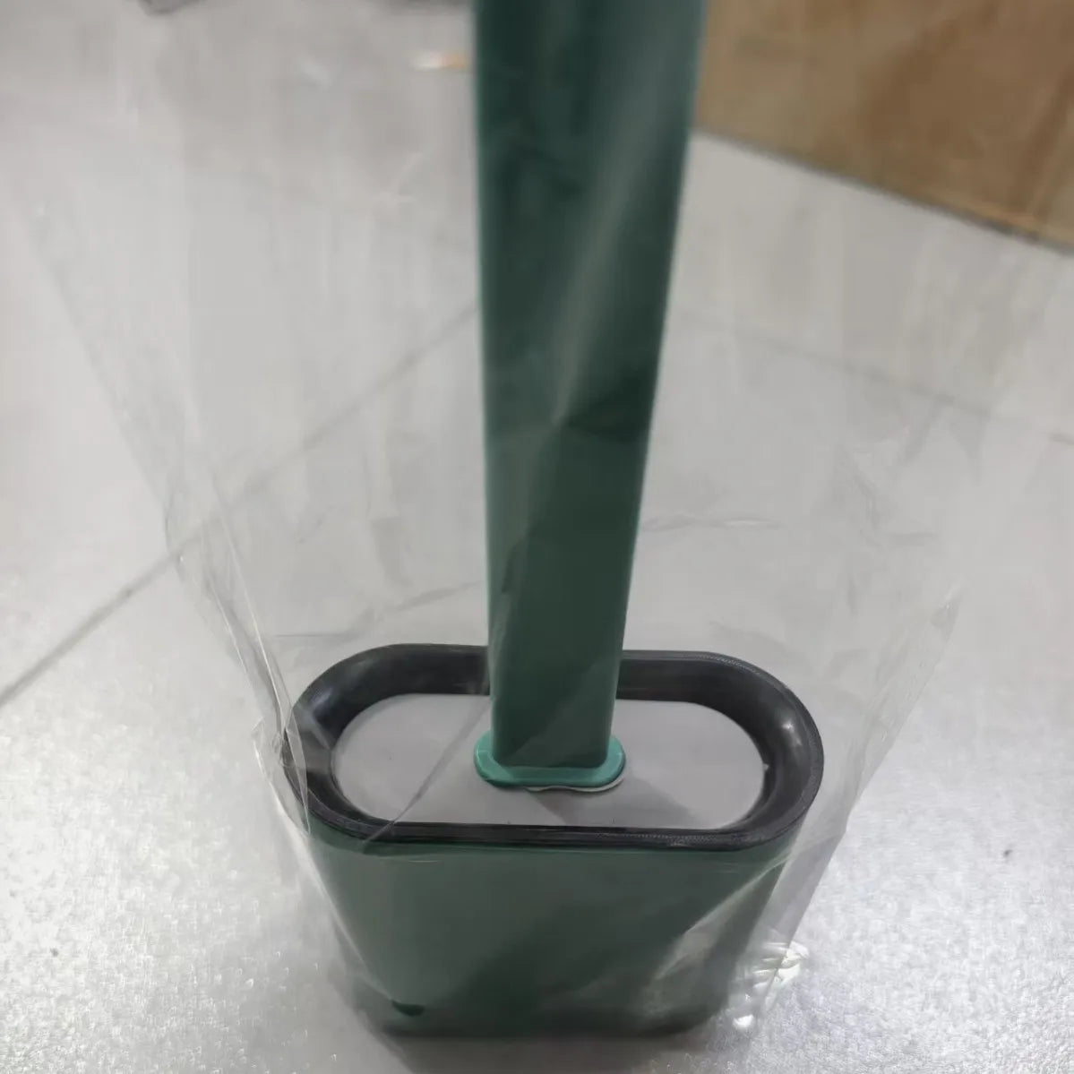 silicone toilet brush - product view 1