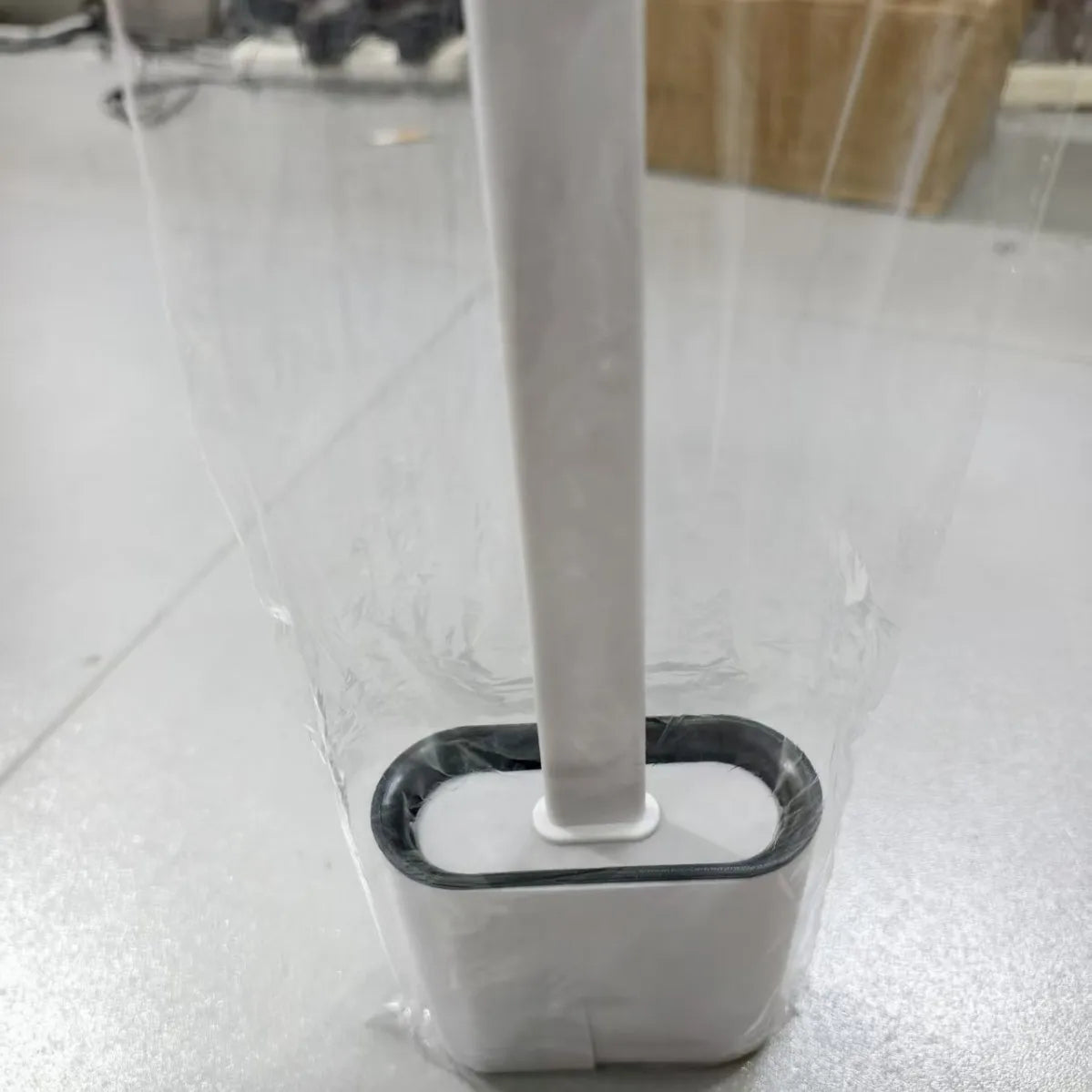 silicone toilet brush - product view 3