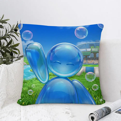 Frutiger Aero Printed Sofa Cushion Cover, 100% Polyester Double-Sided Print in Six Sizes for Bed and Home Décor - product view 1