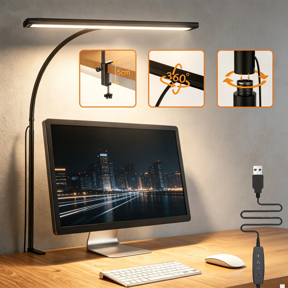 desk lamp - product view 3