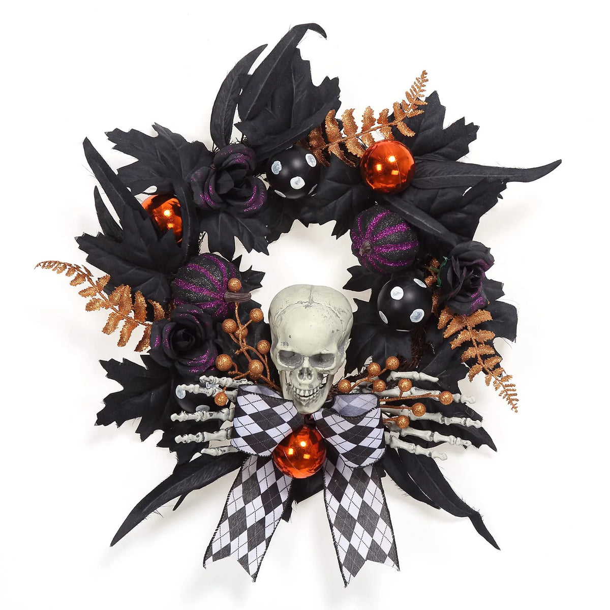 halloween wreath - product view 1