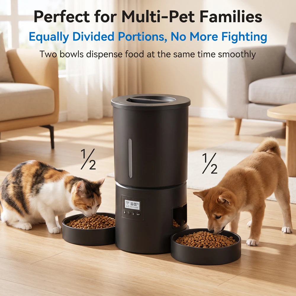 automatic pet feeder - product view 3