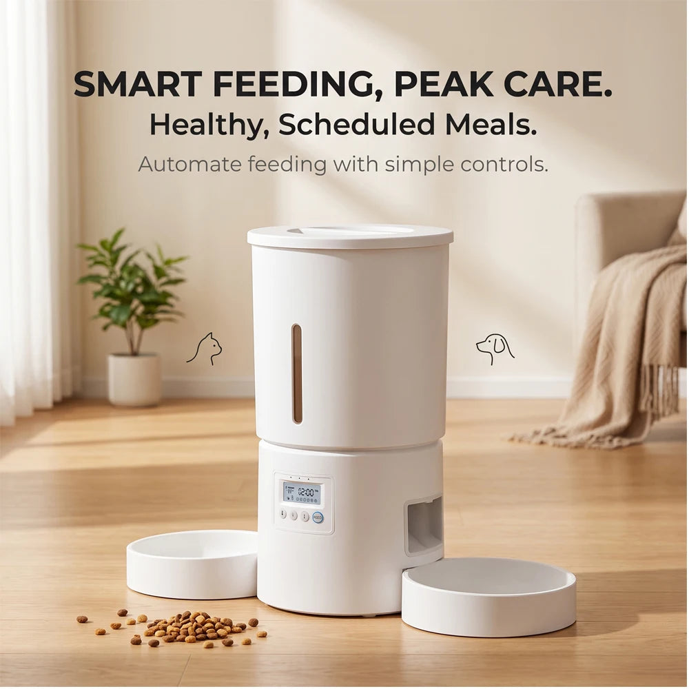 automatic pet feeder - product view 6