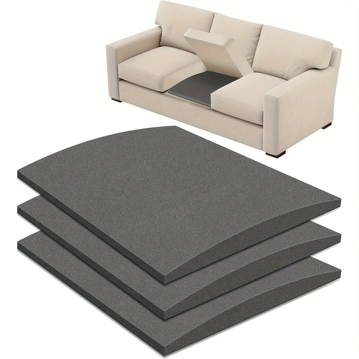 bench cushion - product view 3
