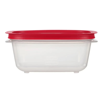 Rubbermaid Easy Store 5.26-cup Rectangle Food Storage Container, BPA-Free Red Kitchen Organizer for Stackable Everyday Storage - product view 1