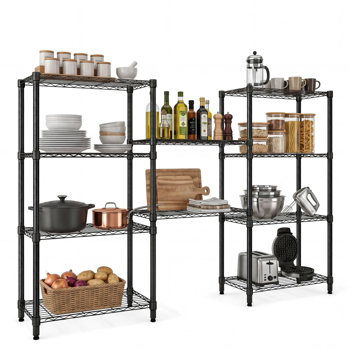 freestanding garment rack - product view 1