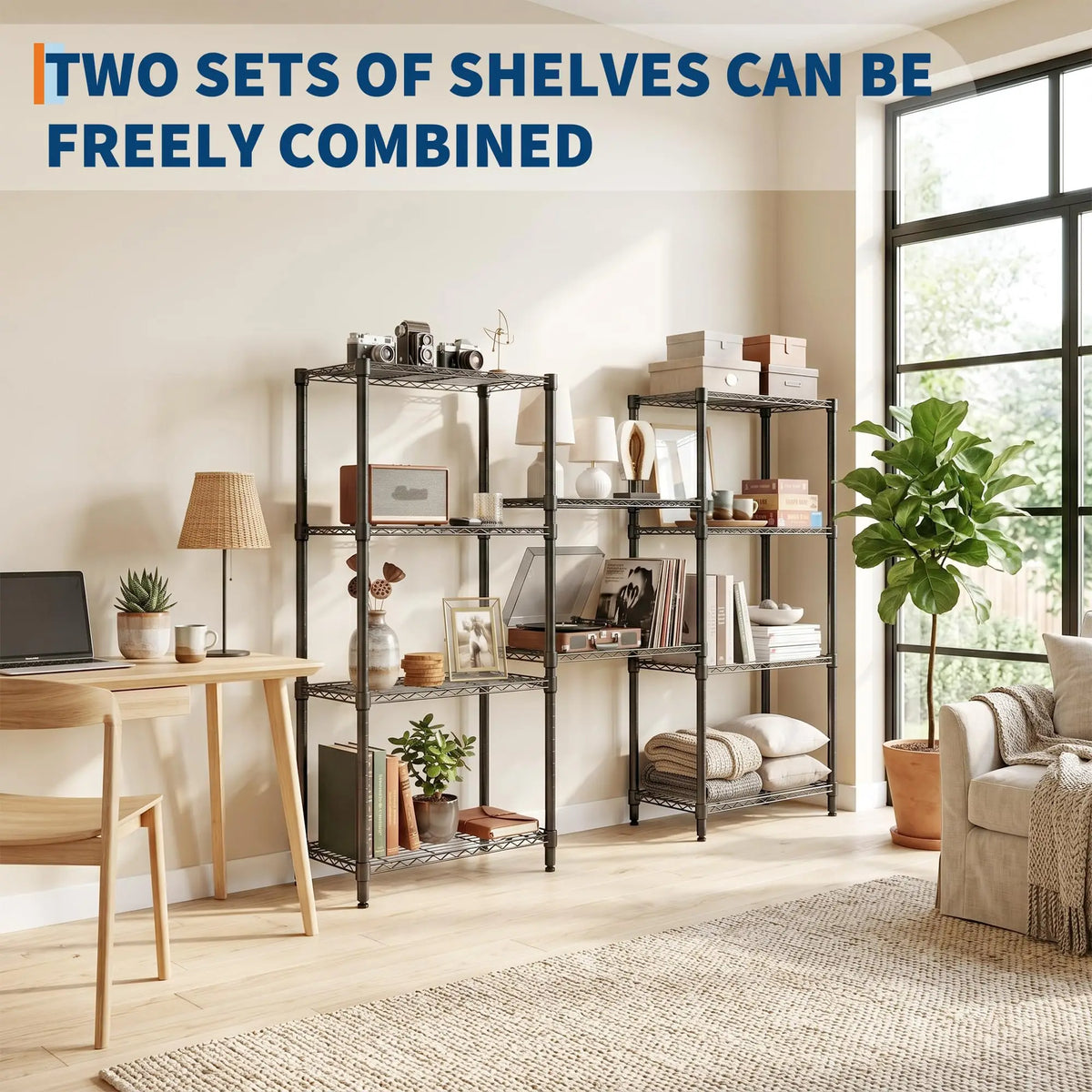 freestanding garment rack - product view 3