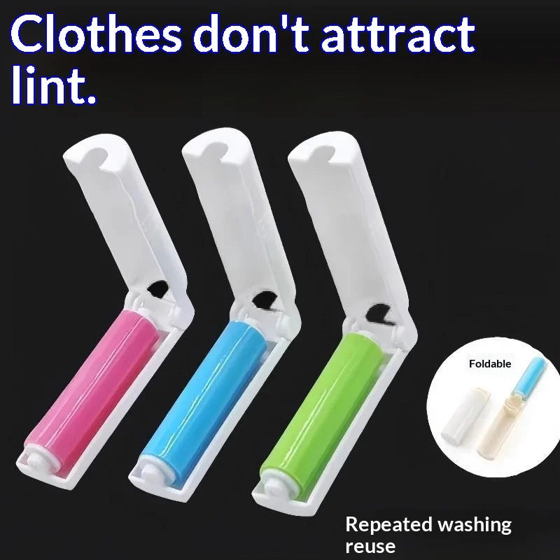 Reusable Pet Hair Remover Roller, Foldable Washable Sticky Lint Cleaner for Clothes, Sofas and Fabric, 1, 2 or 4 Pieces - product view 5