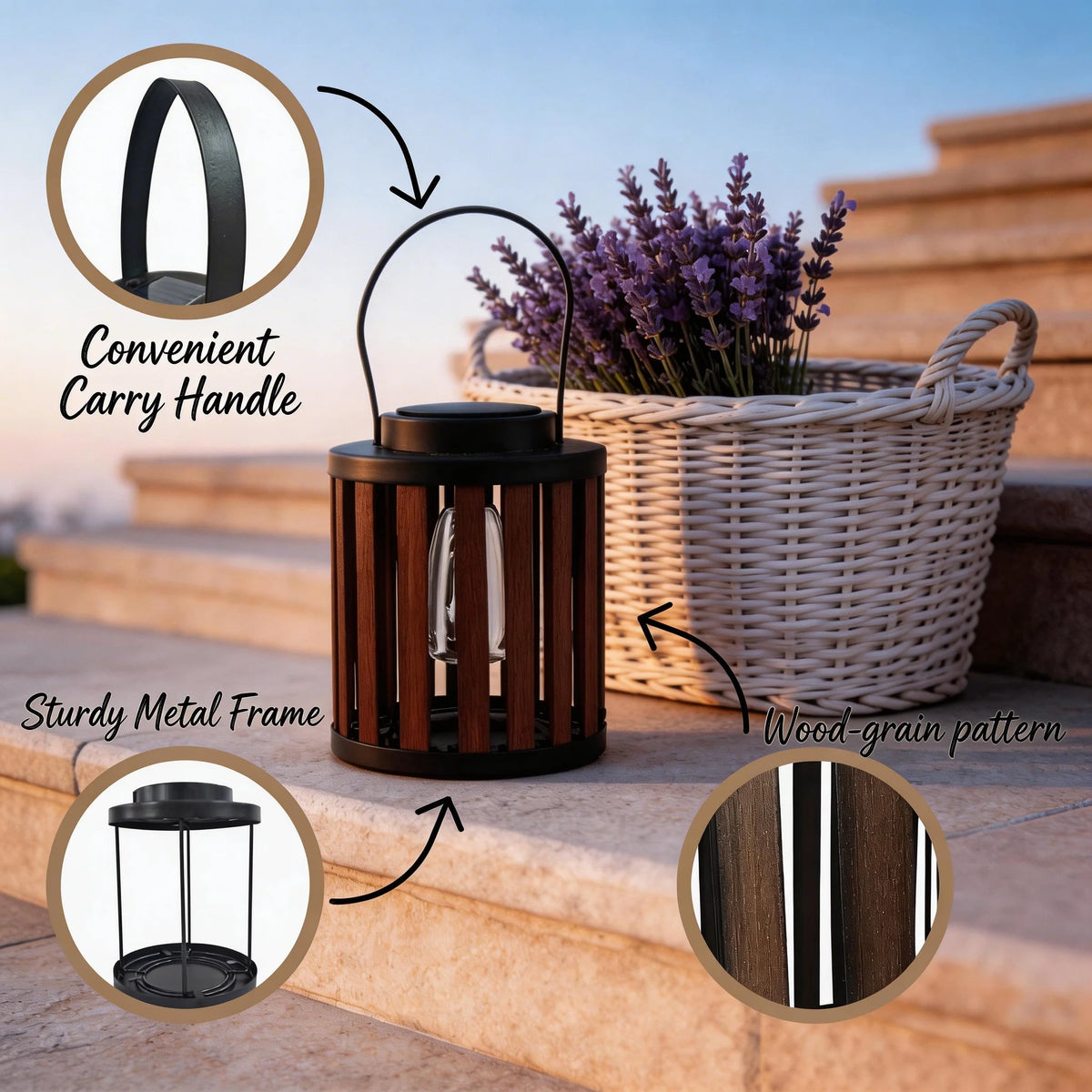 solar lantern - product view 6
