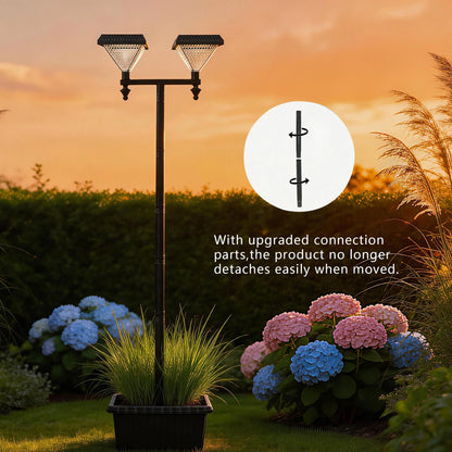 Solar Landscape Lighting, Outdoor Solar Street Lamp with Included Batteries for Garden, Yard, Patio and Pathway - product view 2