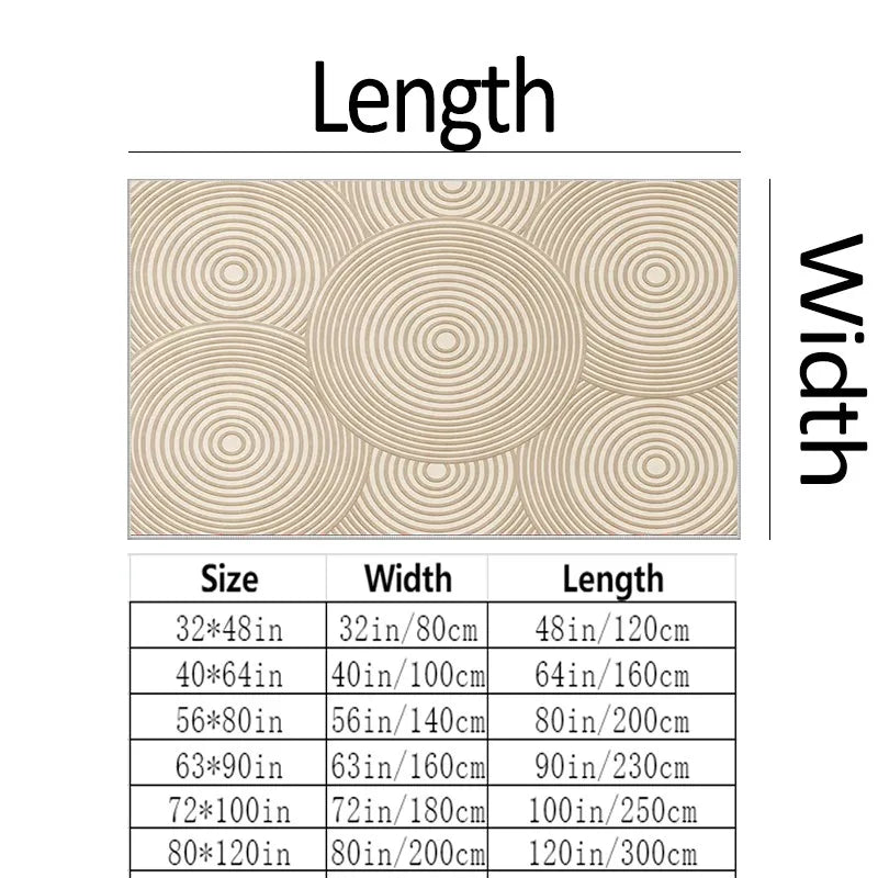round rug - product view 3
