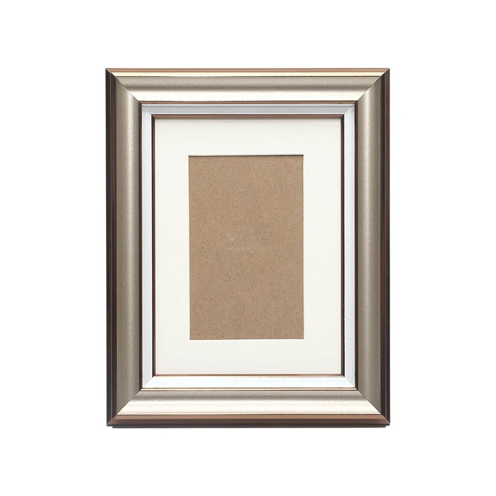 Rectangle Picture Frame, Plastic Photo Display for Wall or Table Décor, 10x15cm to A4 Size, Single or Two-Piece Set - product view 1