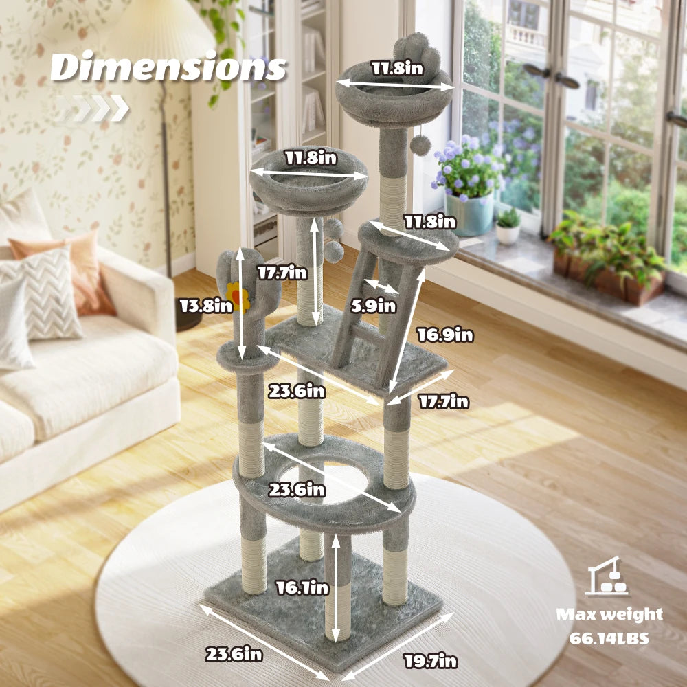 cat scratching post - product view 6