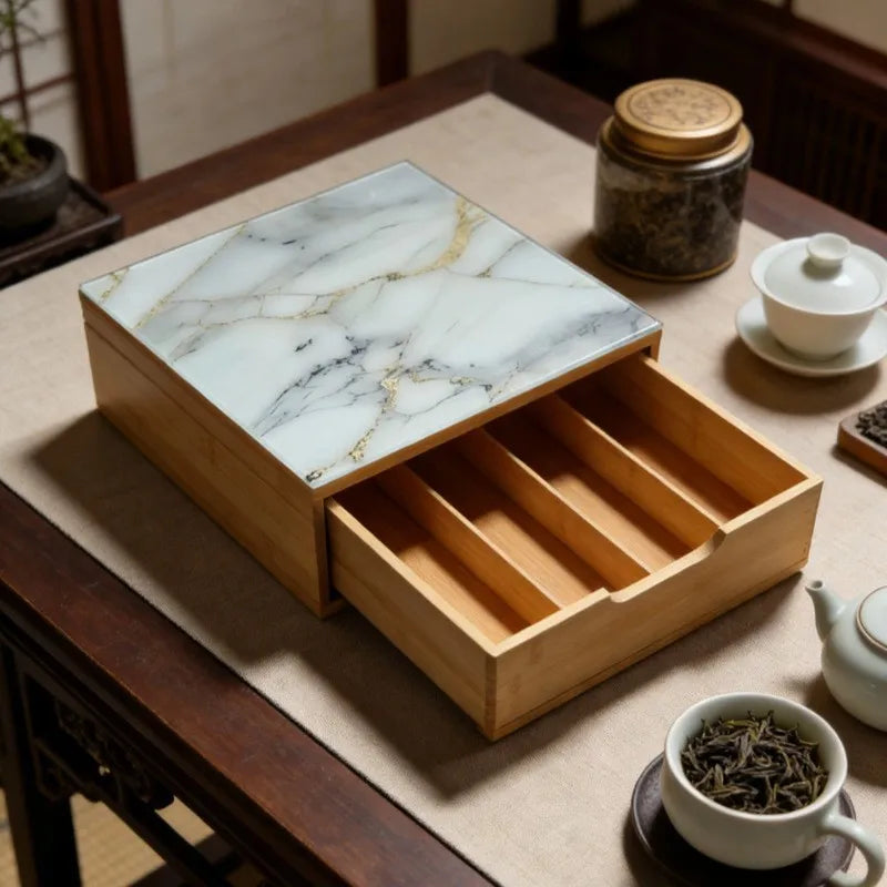 bamboo drawer organizer - product view 3