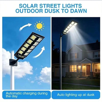 Solar Fence Light, Remote-Controlled Dimmable LED Outdoor Wall Lamp, ABS Solar-Powered Garden and Yard Security Lighting - product view 4