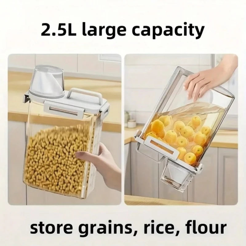 flour storage container - product view 6
