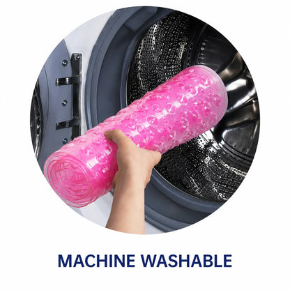 Anti-Slip PVC Bath Mat, 39 x 16 Inch Shower Mat with 200 Suction Cups, 176 Drain Holes and Massage Domes - product view 6