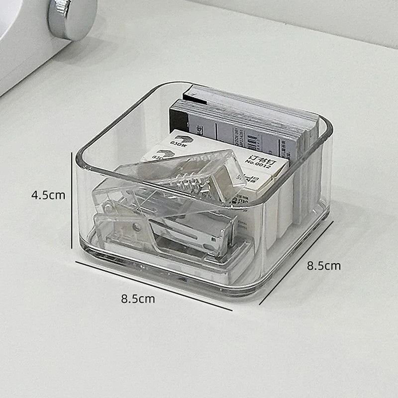 Adjustable PVC Drawer Organizer with Dividers, Stackable Modular Storage Tray for Cosmetics and Makeup, Waterproof A1-A4 Options - product view 1
