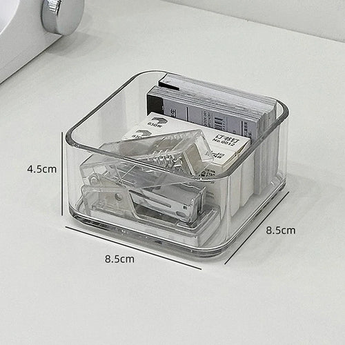 Adjustable PVC Drawer Organizer with Dividers, Stackable Modular Storage Tray for Cosmetics and Makeup, Waterproof A1-A4 Options - product view 1