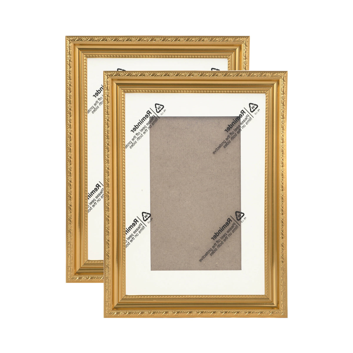 Rectangle Poster Frame, Plastic Photo and Print Display for Home Décor, 10x15cm to A4 Size, Single or Two-Piece Set - product view 2