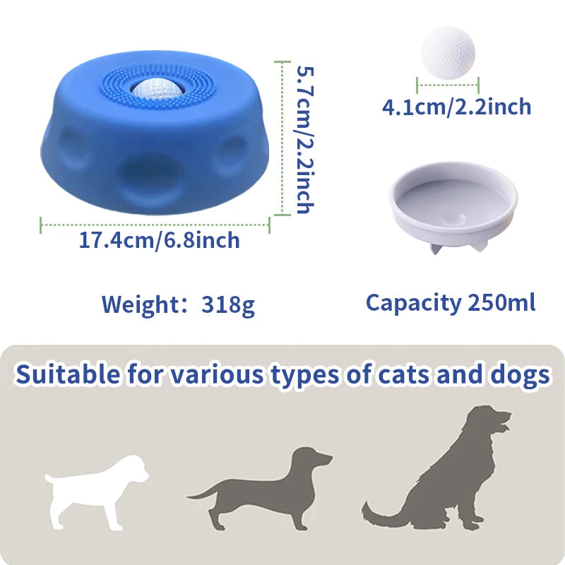 slow feeder dog bowl - product view 6