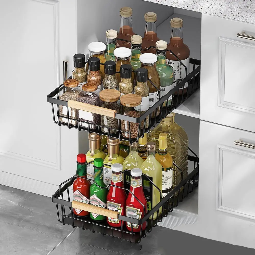 pull out cabinet organizer - product view 2